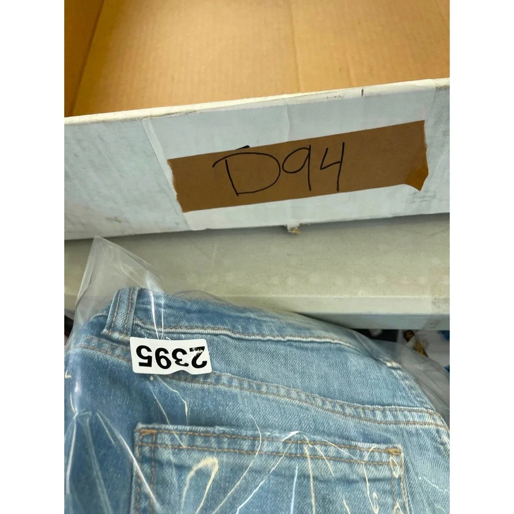 Art Class Girls XL 14 Denim Cutoff Shorts Blue Distressed Frayed Hem New